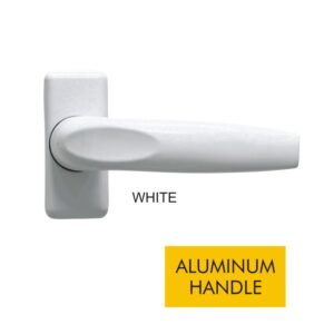 Aluminum Handle - White