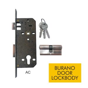 Burano Door Lockbody - AC