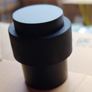 Full Round Door Stoper Black