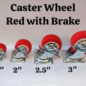 Pu Red Wheel Break