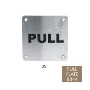 Pull Plate 8344 - SS
