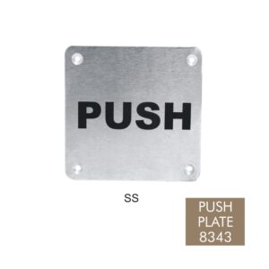 Push Plate 8343 - SS