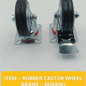 Rubber Wheel 3 Inch