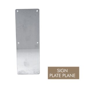 Sign Plate Plane