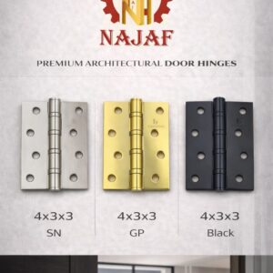 Door Hinges - SN, GP, Black